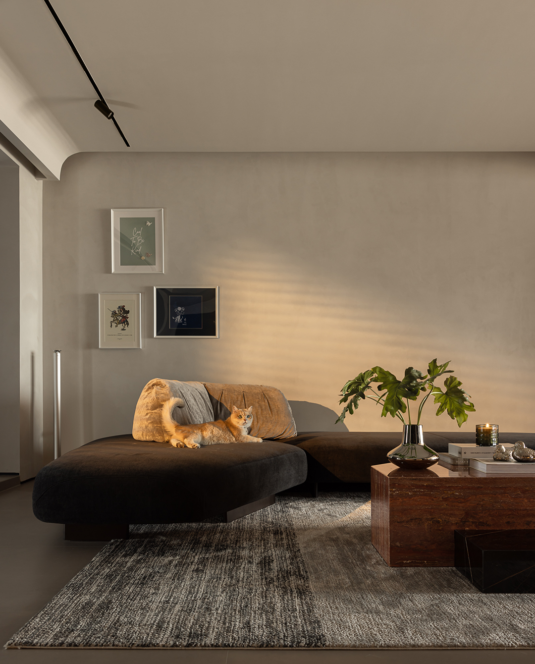 赛维雅 270㎡ 酷黑极简《暗夜之光 》丨中国上海丨赛维雅空间设计-48