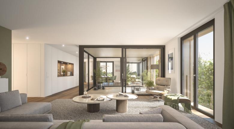 卡普夫施泰格 2 栋多户住宅新建筑丨瑞士苏黎世丨OVA Studio GmbH-9