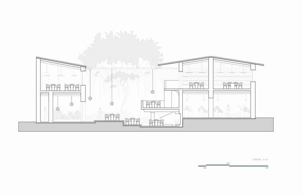 “三屋合一”小餐馆（Santomate餐厅）丨墨西哥-9