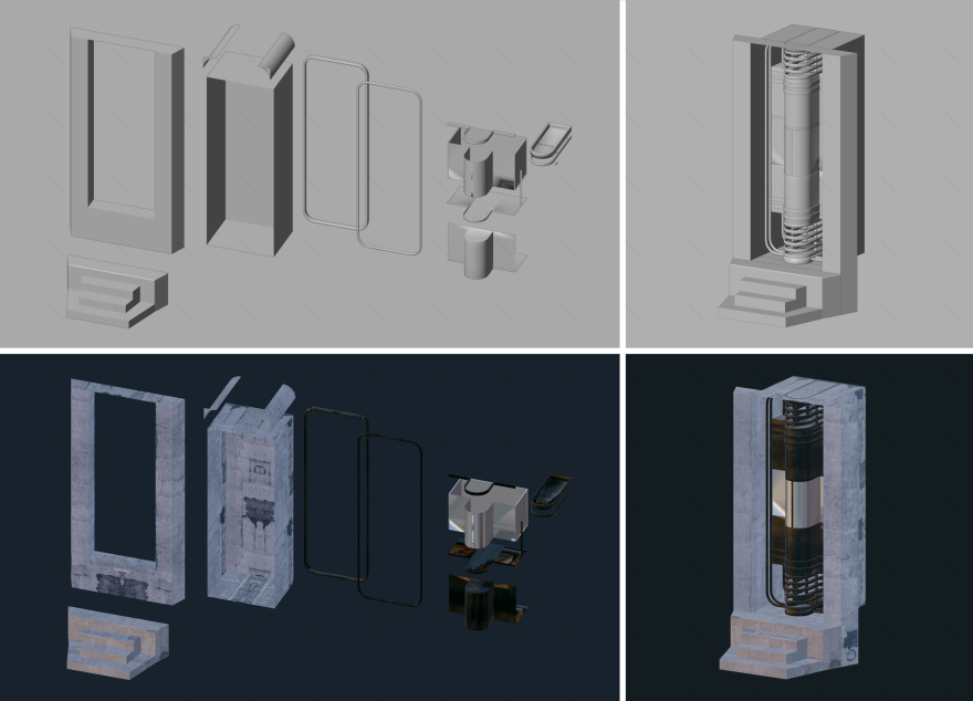 视频游戏虚拟空间之特别审判法庭室内设计-12