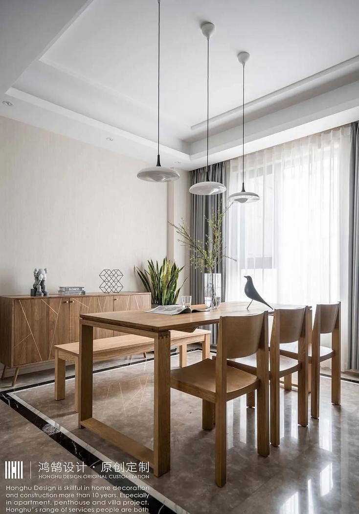 绍兴鸿鹄设计 | 平层北欧风 | 140㎡自然舒适空间-19