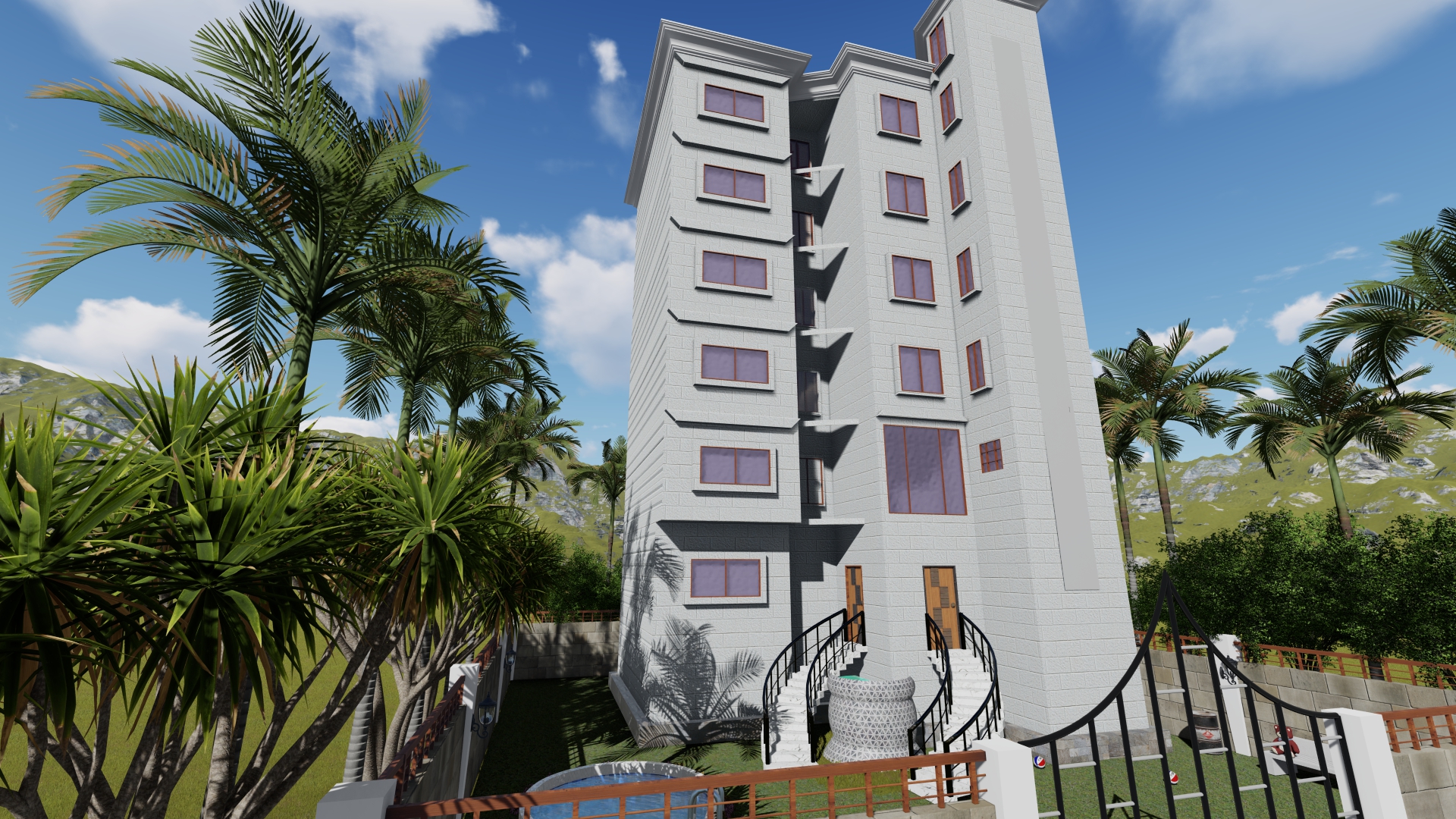 Modern residential building-2