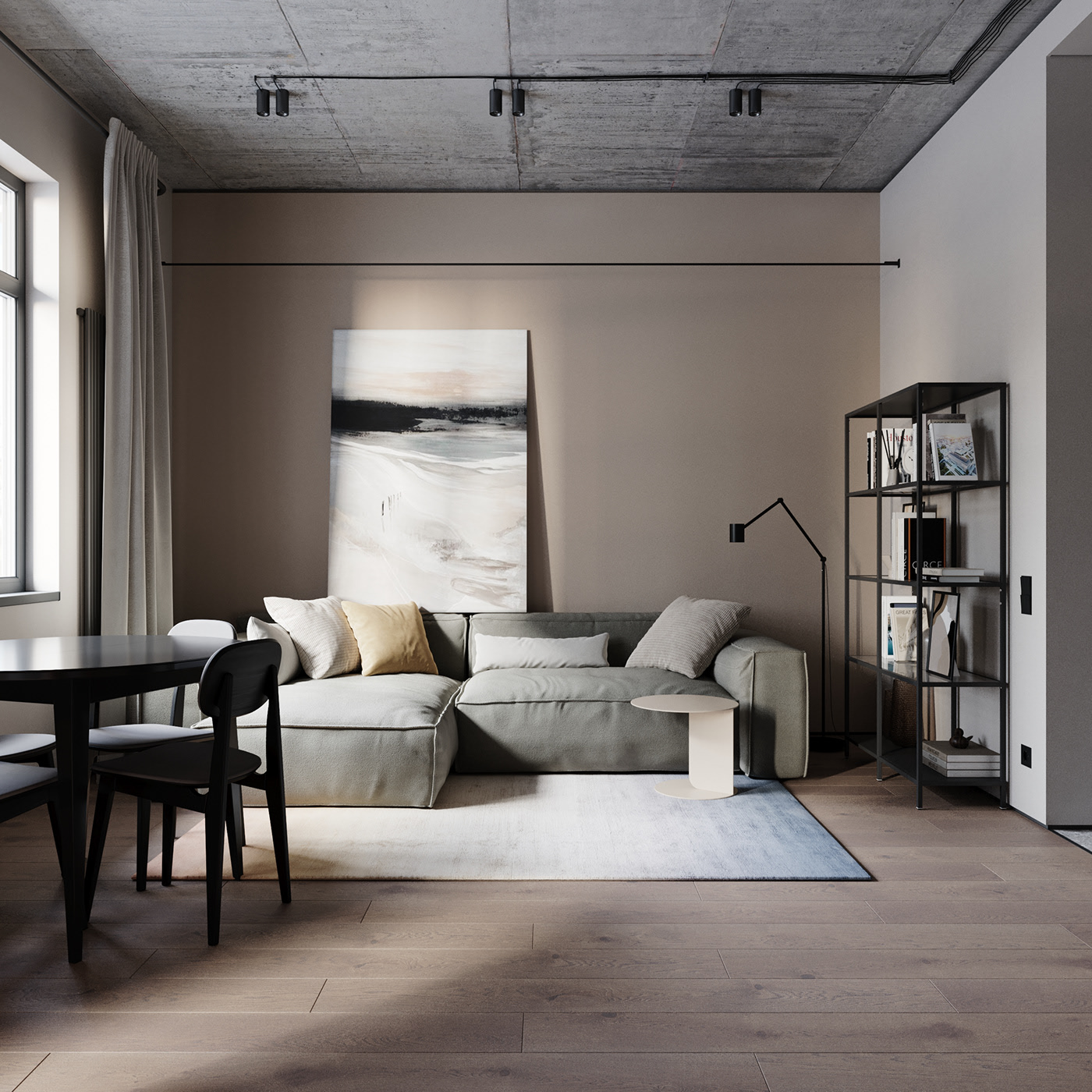 47㎡小空间公寓设计-6