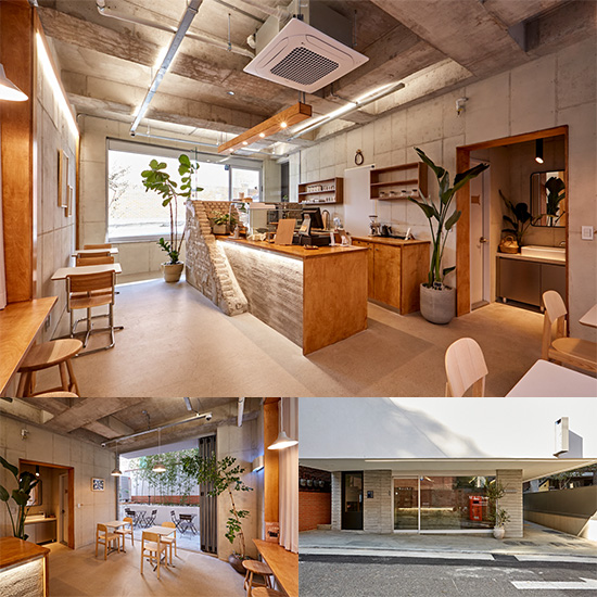 14 平米微型咖啡馆，裸露混凝土打造别致空间-1