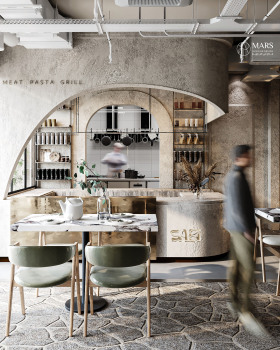 萨比餐厅丨沙特阿拉伯利雅得丨Mars Interior