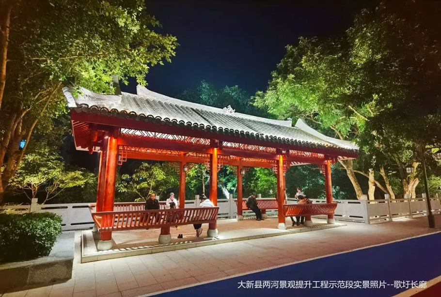 大新两河景观提升改造工程丨中国广西丨华蓝设计-7