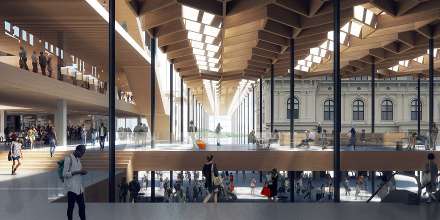 CF Møller and Reiulf Ramstad unveil plant-covered tower for Oslo-8