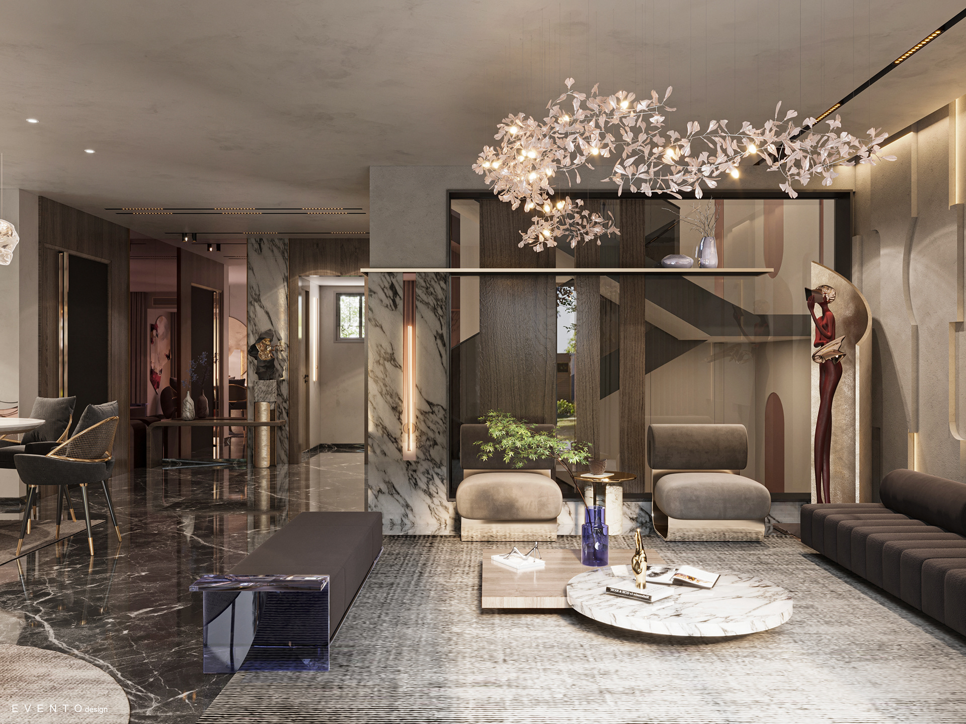 Villa reception (Cairo festival city )-9