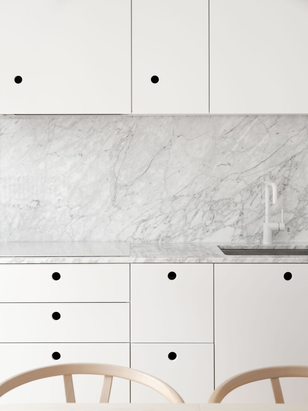 马德里 L 公寓 | 打破传统,重塑厨房设计-5