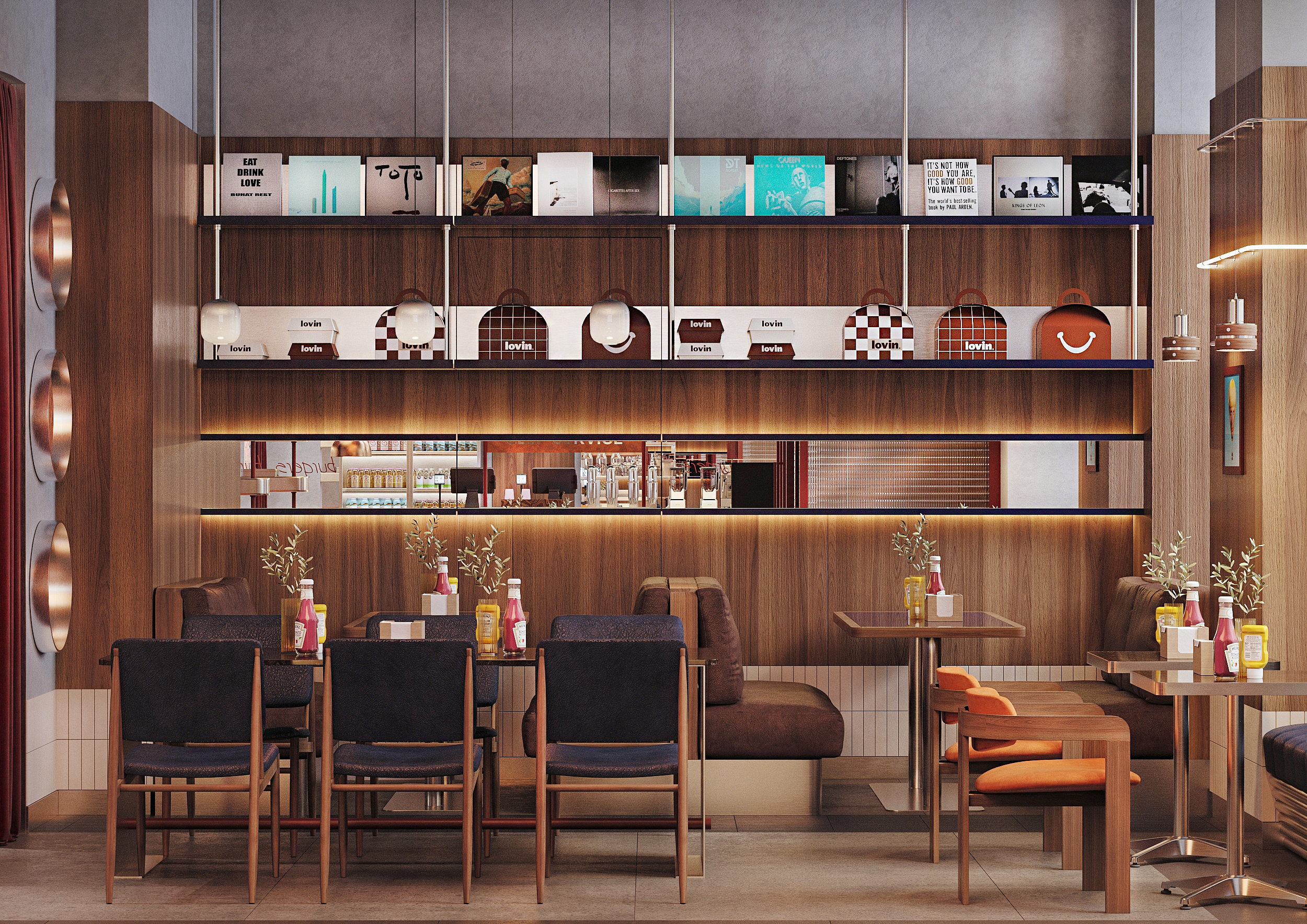 乐事汉堡店（注：LOVIN可能是品牌名，音译接近乐事 ，БУРГЕРНАЯ意为汉堡店 ） 丨俄罗斯莫斯科-16