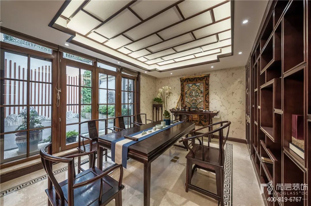别墅装修 | 中建大公馆——中美混搭，复古优雅！-32