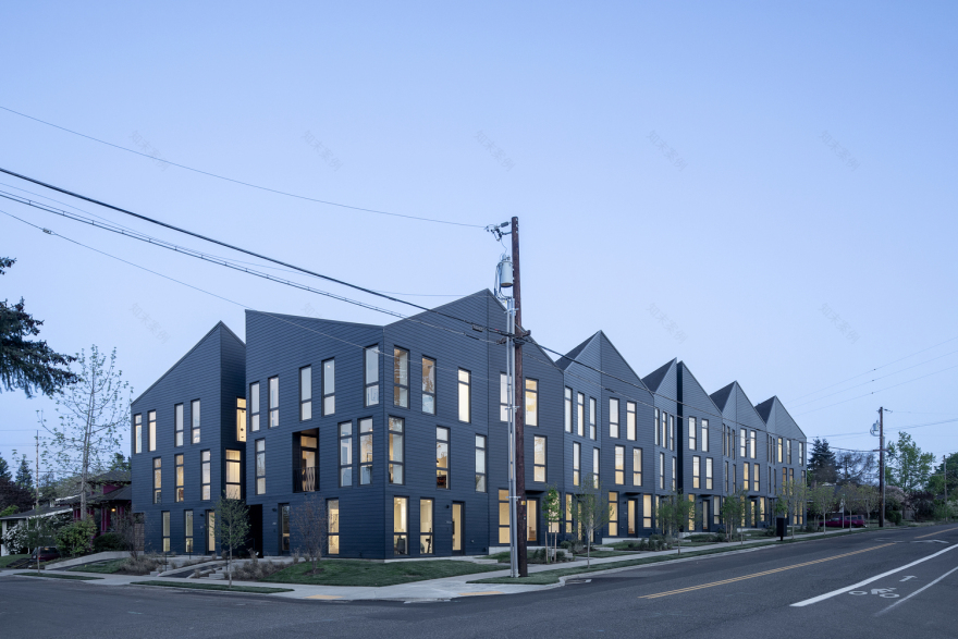 折纸般的住宅群落-48