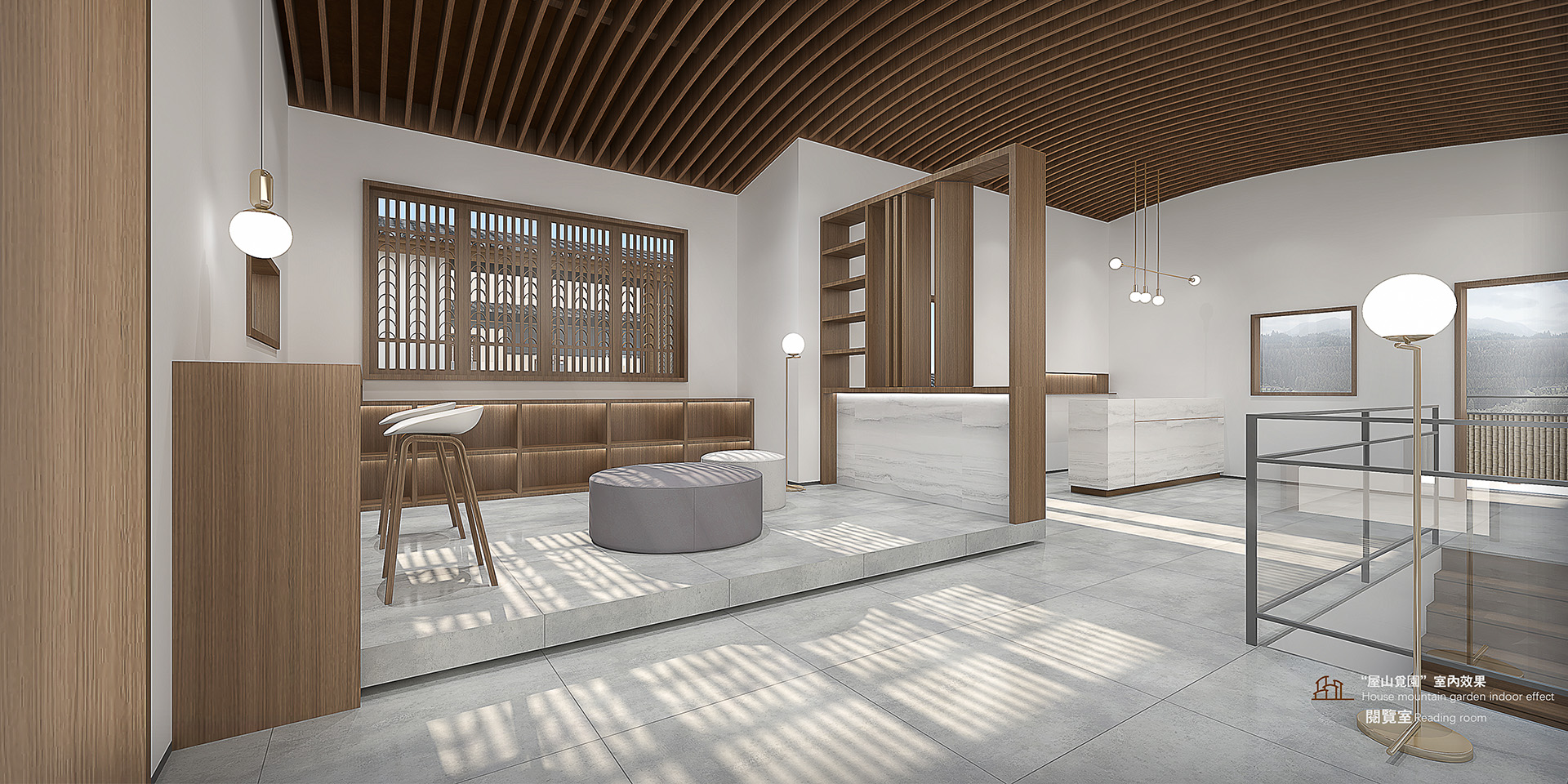 屋山觅园·文化中心丨卓美设计-43