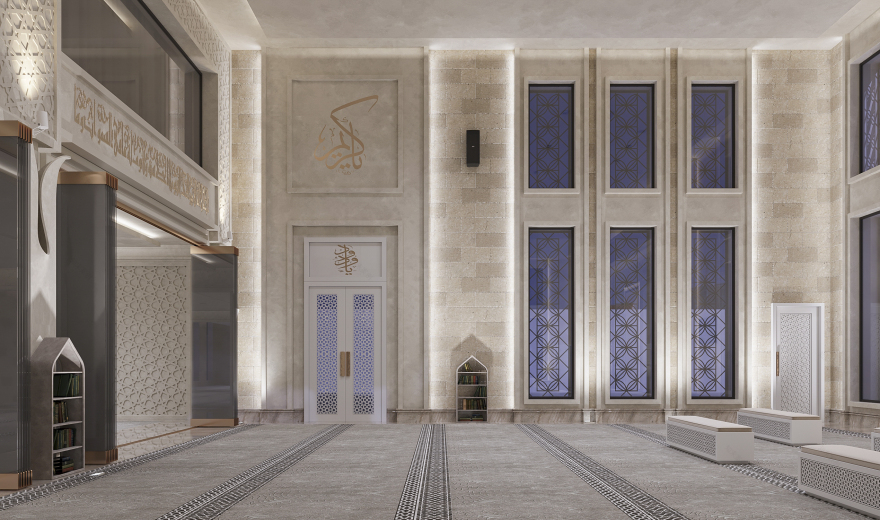 Masjed 设计(内外)丨沙特阿拉伯丨Gehauz 设计工作室,Dream Makers 工作室-20