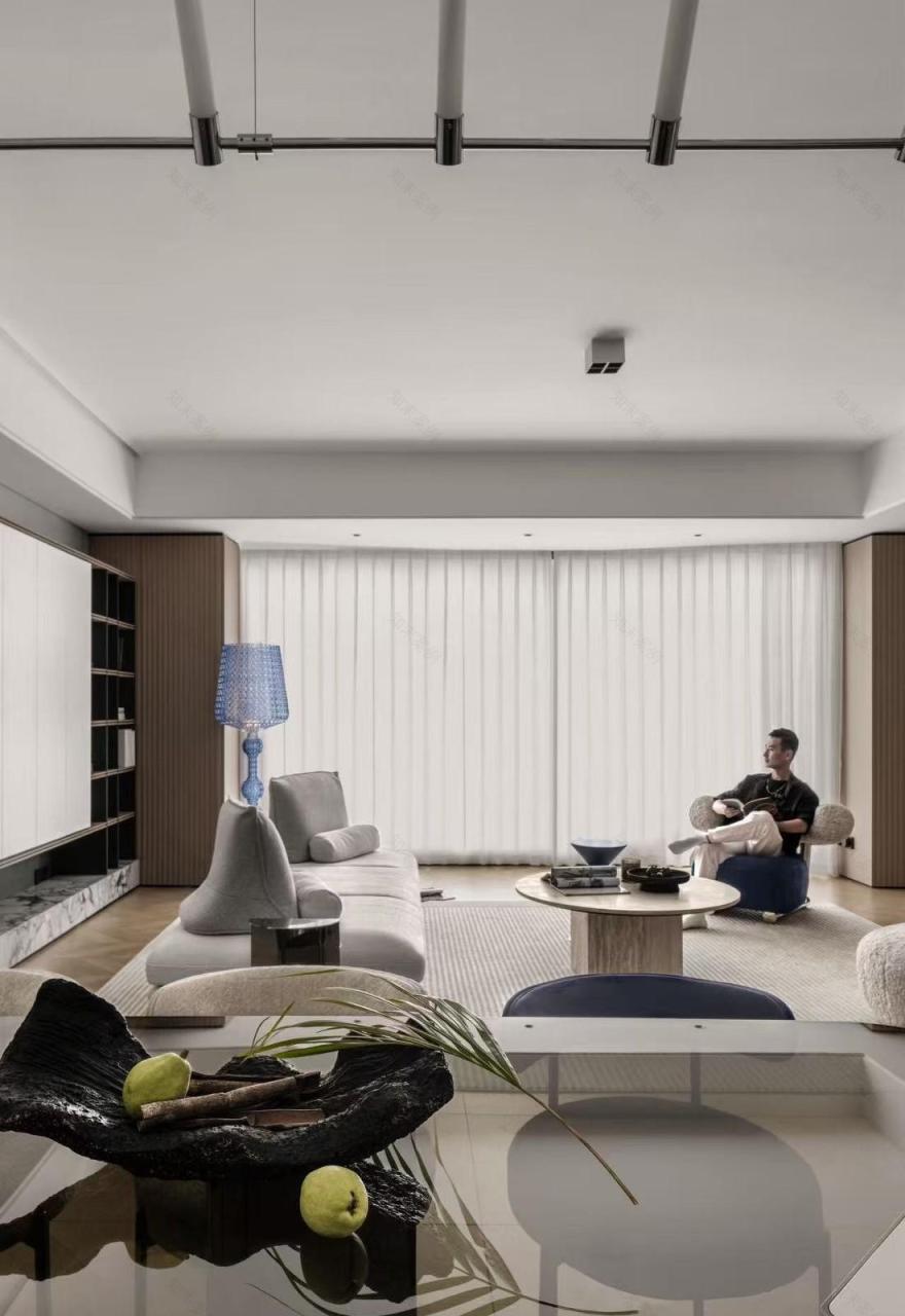 克莱因蓝|极简空间的色彩叙事丨中国广州丨吴伟强,朱敏杰-10