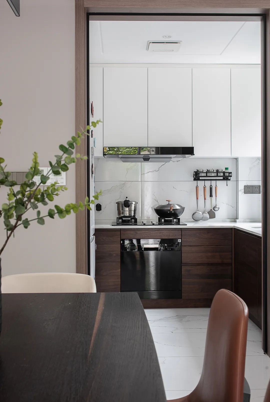 四居室小洋房 | 现代中性色调的温馨空间-40