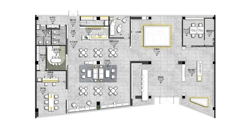 化茧成蝶 · 惠州新力华创上麟府售楼部丨中国惠州丨广州奥迅室内设计有限公司-42