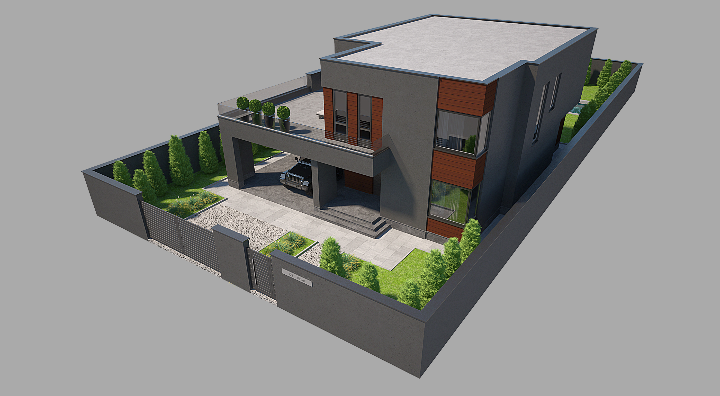 Modern Villa 2. Kyiv region-7