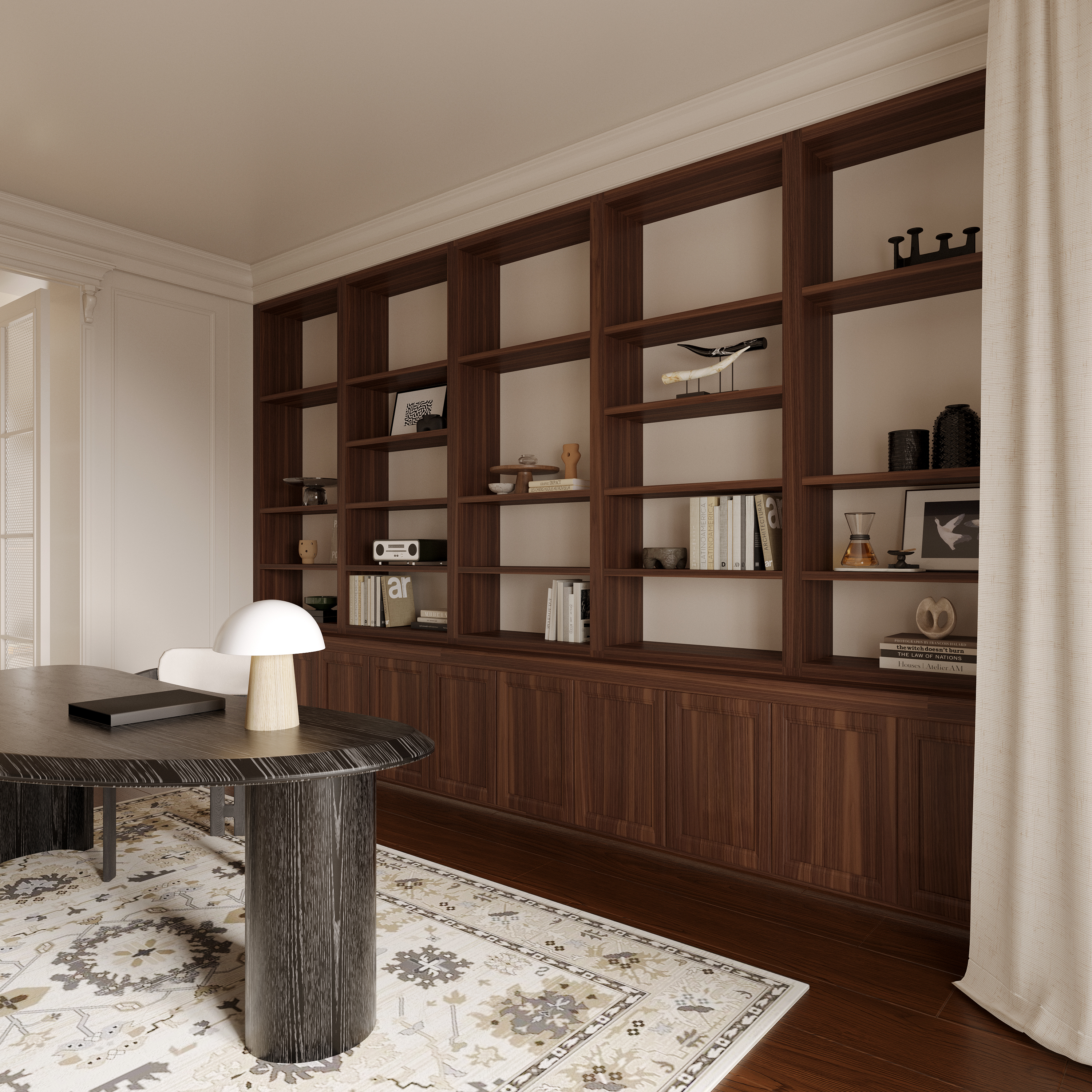 意式中古风融合空间设计-1