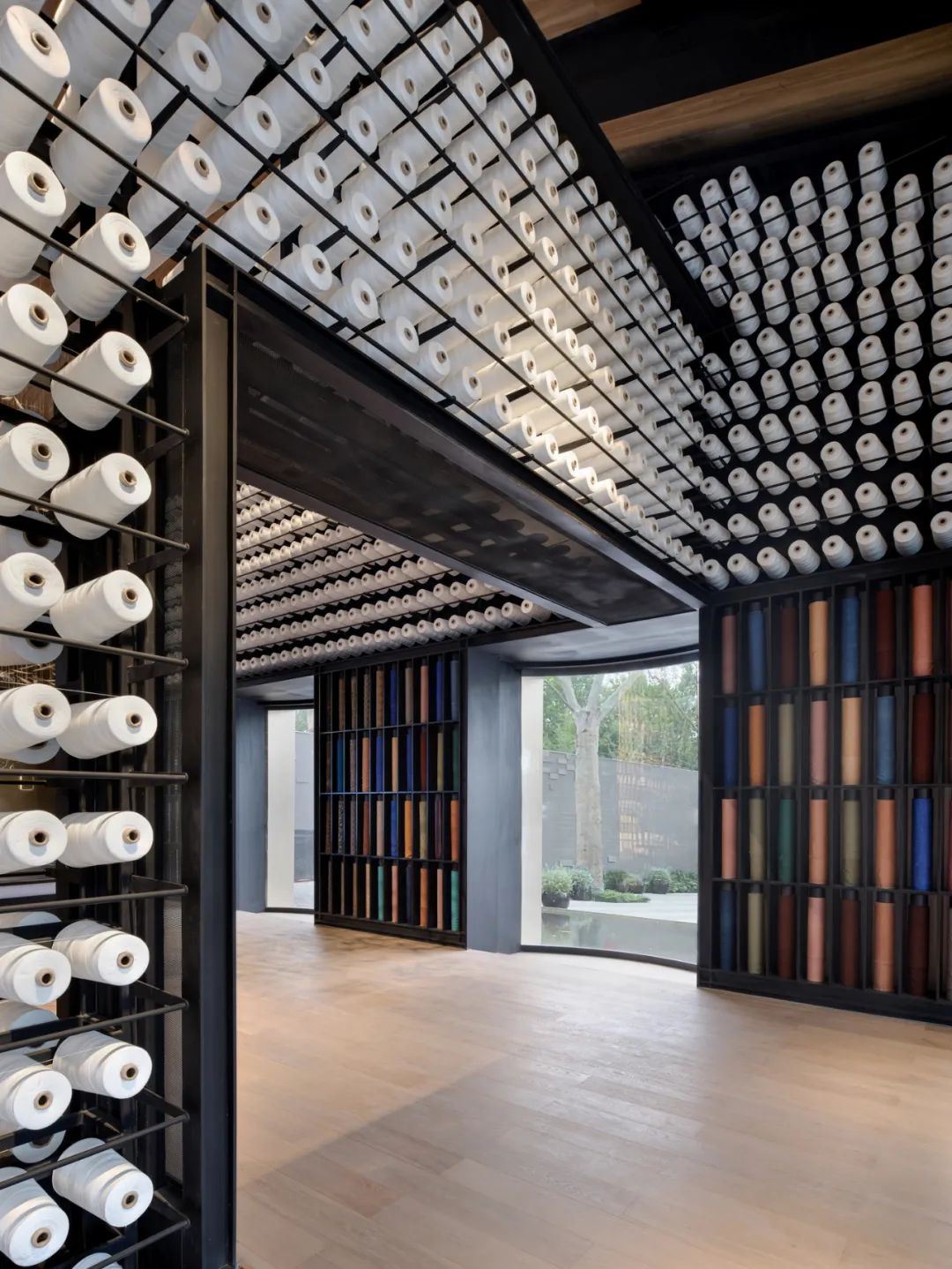 济南金科博翠明湖纺织文化艺术馆丨中国济南丨风合睦晨空间设计-11
