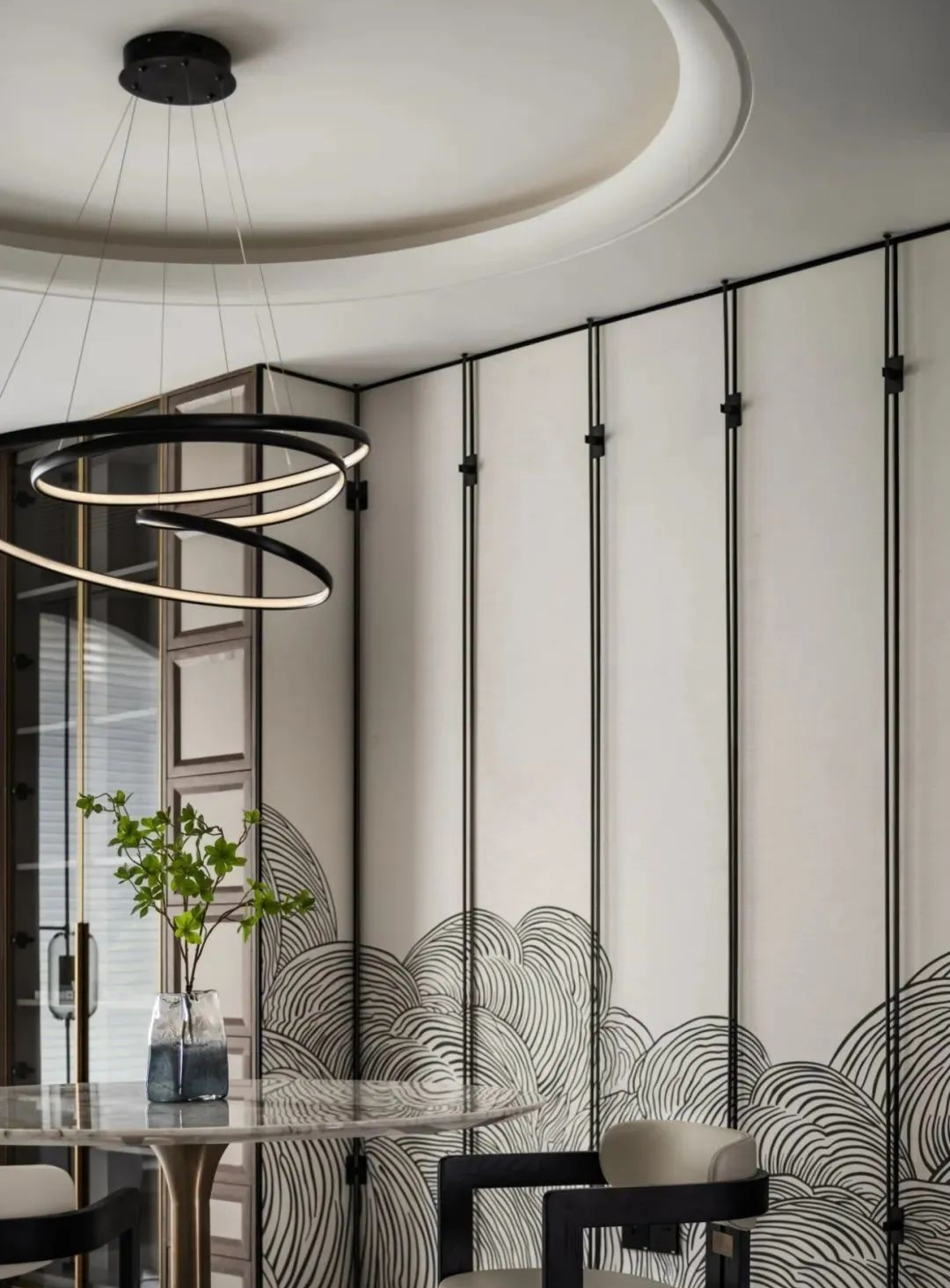 新中式湖居别墅丨中国武汉丨武汉得间设计-31