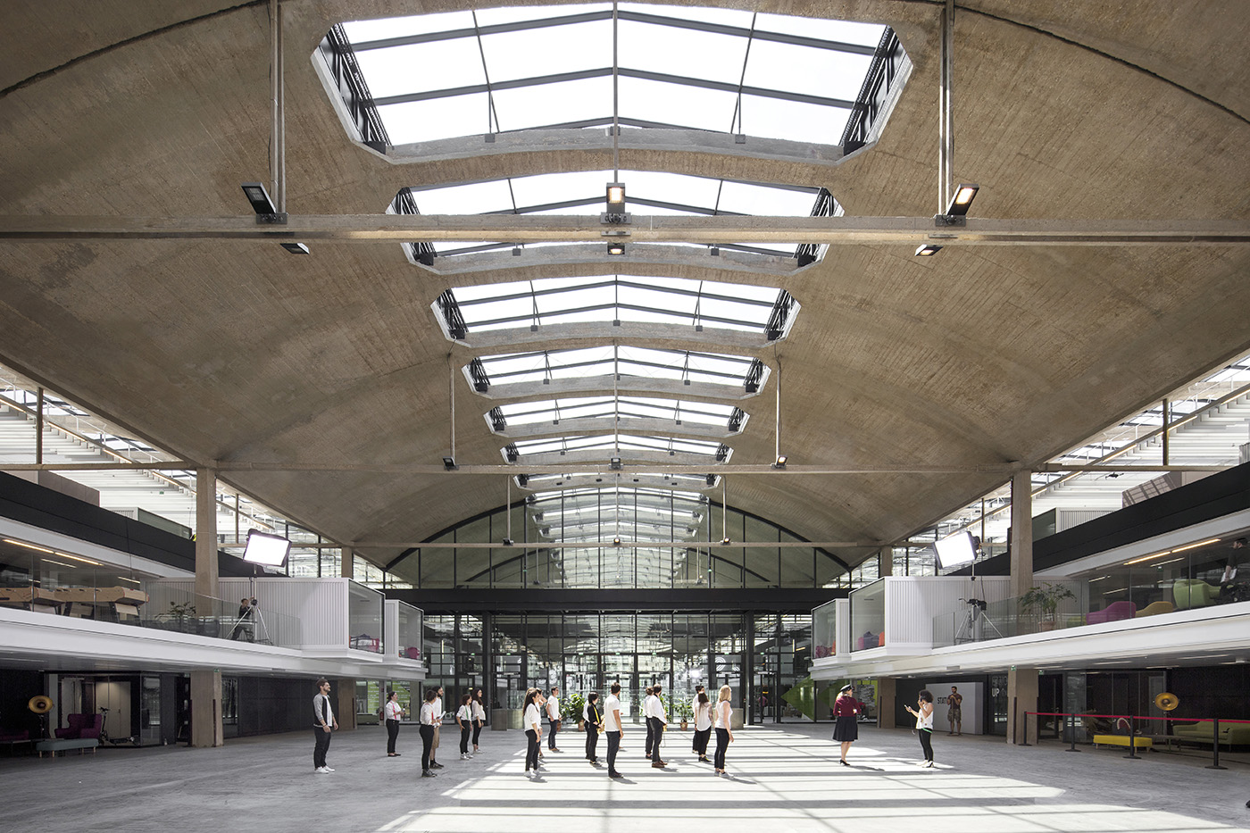 巴黎复古仓库变身创新孵化器—— Station F 办公空间设计-55