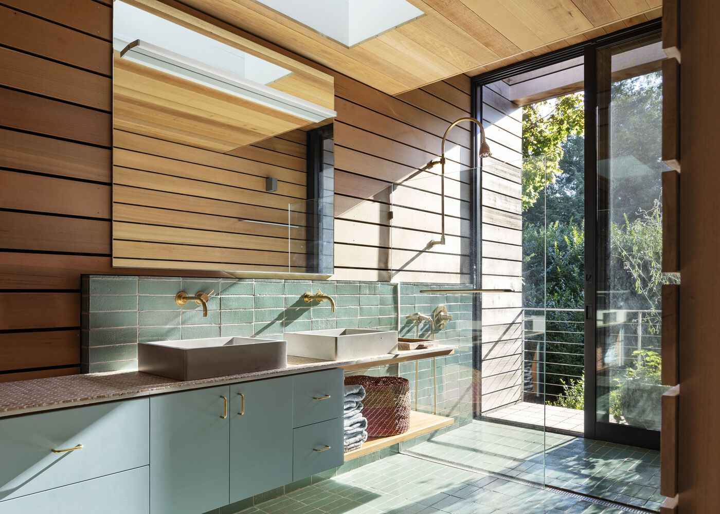 周末家庭度假屋丨美国纽约丨Koning Eizenberg Architecture-29