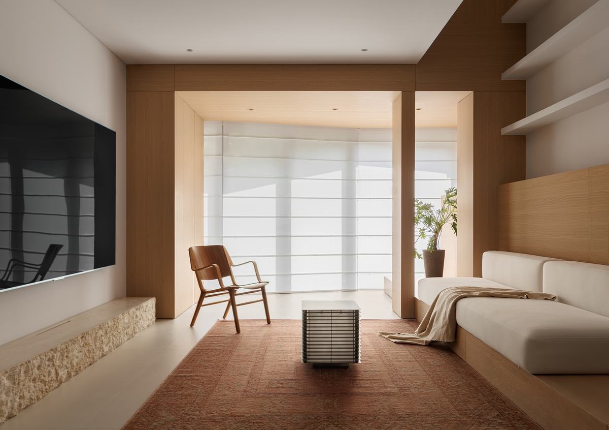 复式的破界与重构:为四口之家铺展松弛的流动场域丨赫设计-3