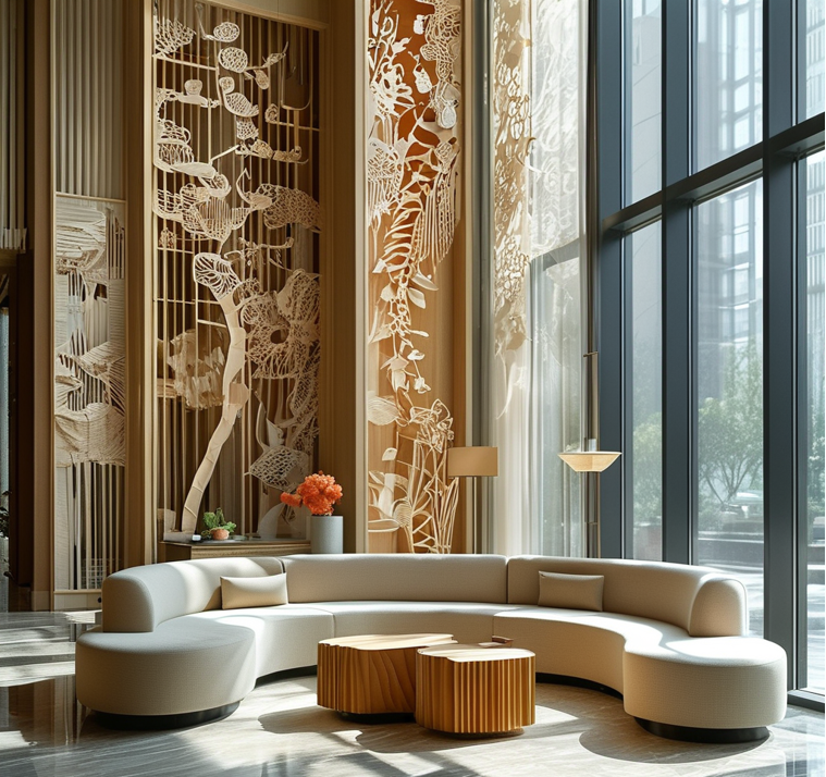 剪纸酒店设计-2