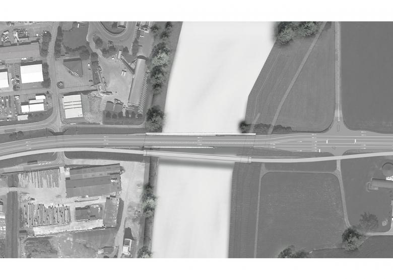 studio we architettura丨Ponte stradale e ferroviario sul Rodano丨瑞士-2