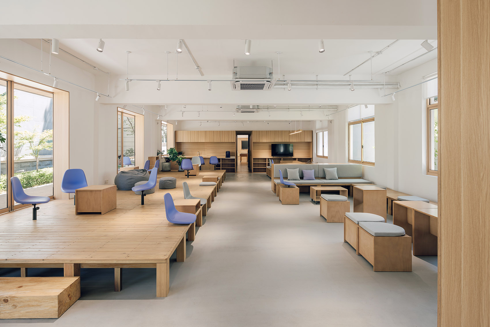 甘泉外国语中学综合活动中心丨中国上海丨内里设计创研所-4