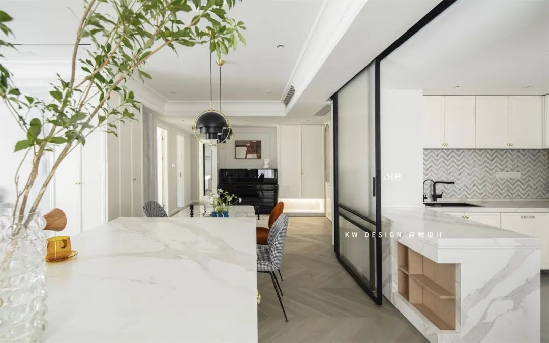 现代轻奢法式家居设计丨启物设计-48