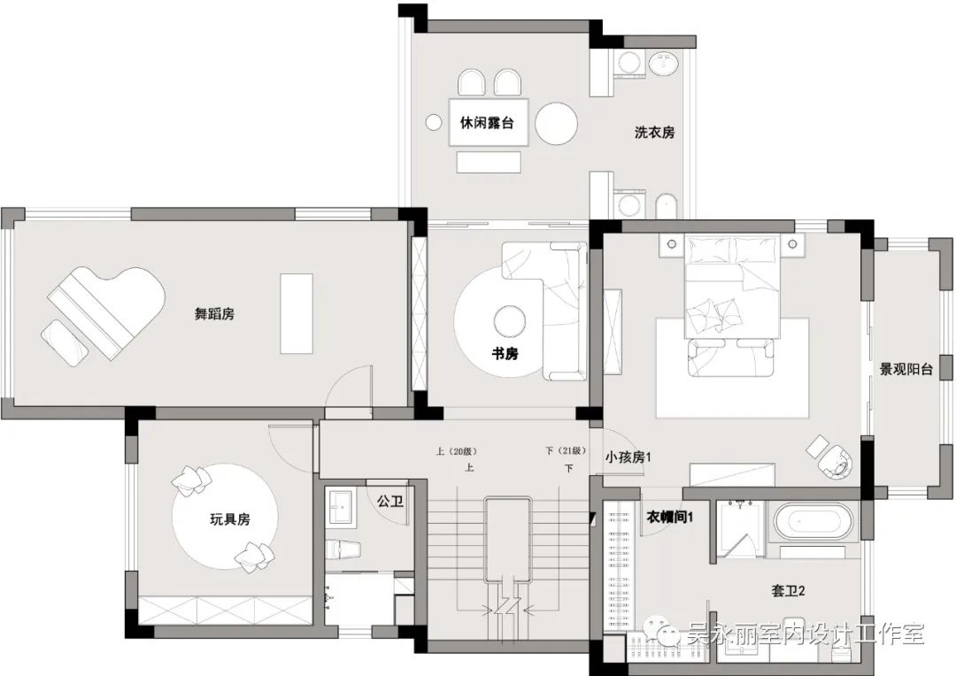 惠州御湾雅墅新中式轻奢风设计-41