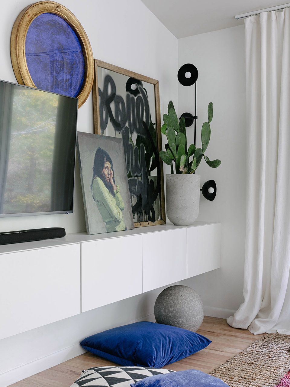 纽约设计师 Crystal Sinclair 私宅 | 自然元素与个性空间的完美融合-43