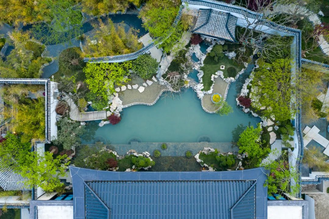 中式院落，寄托美好期望的宁静空间-136