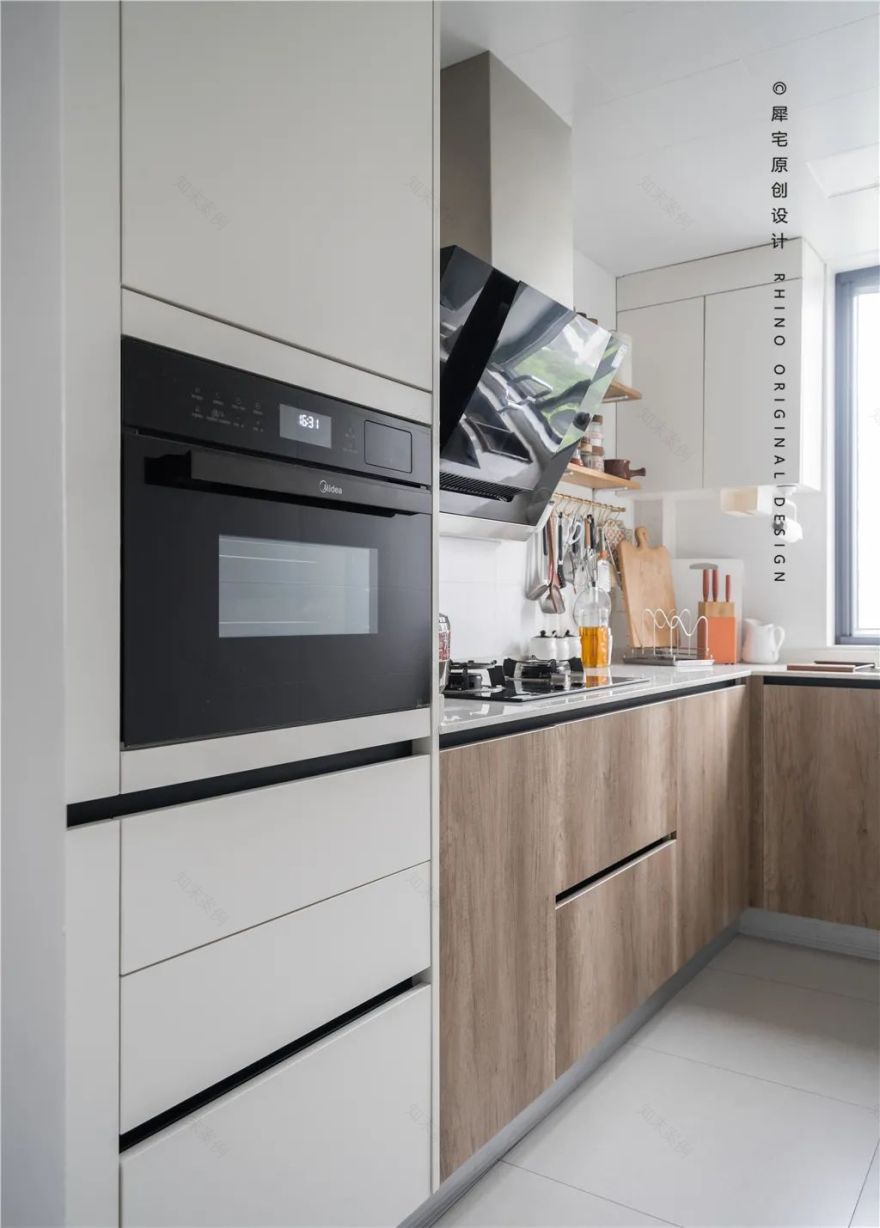 103㎡“斜切”户型,偷出 3 功能区!-43