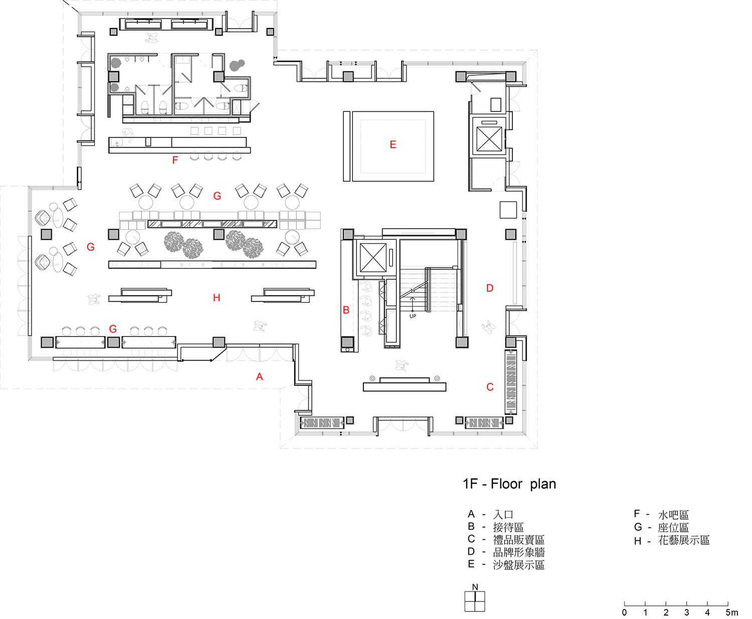  水相设计 x 羽果设计丨福州万科金域国际体验中心室内设计 丨中国福州-78