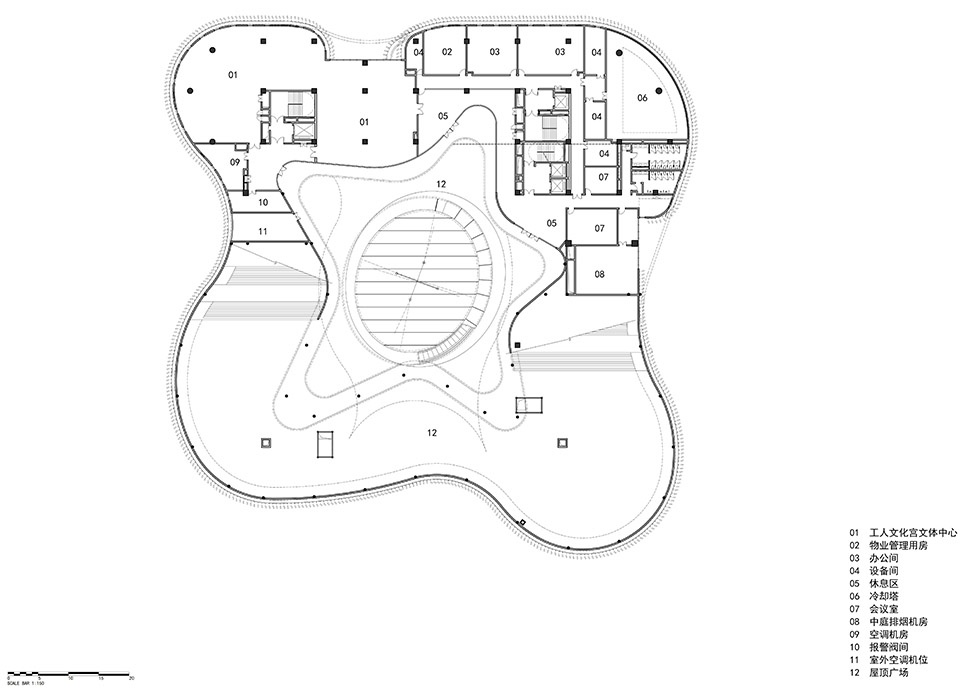 阳江市综合文化中心丨中国阳江丨华南理工大学建筑设计研究院有限公司+一方设计集团有限公司-77