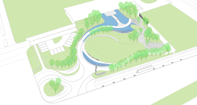  冉地设计丨安徽世茂公园城市景观设计 丨中国安徽-15