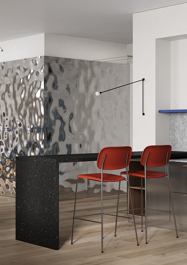 中性色系公寓设计  不一样的设计感-8