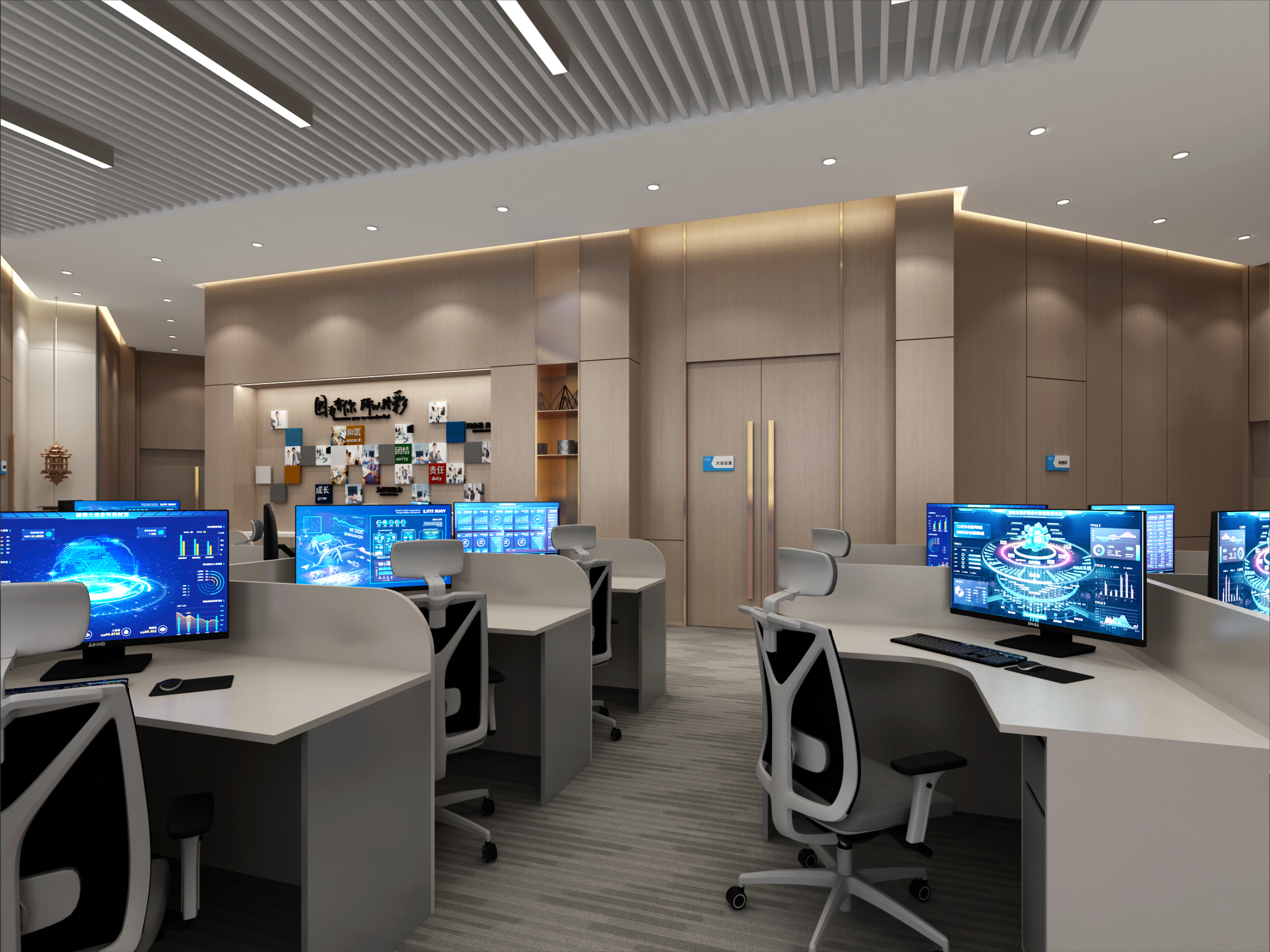 国泰君安证券办公室丨中国哈尔滨丨哈尔滨汇象创意设计有限公司-15