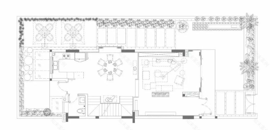 "也园"的现代演绎——共生形态的丽丰棕榈彩虹花园样板房设计-71