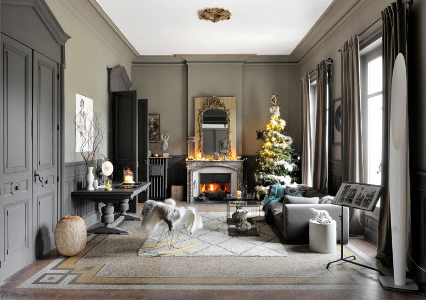 法国百年古宅的古典与现代碰撞-1