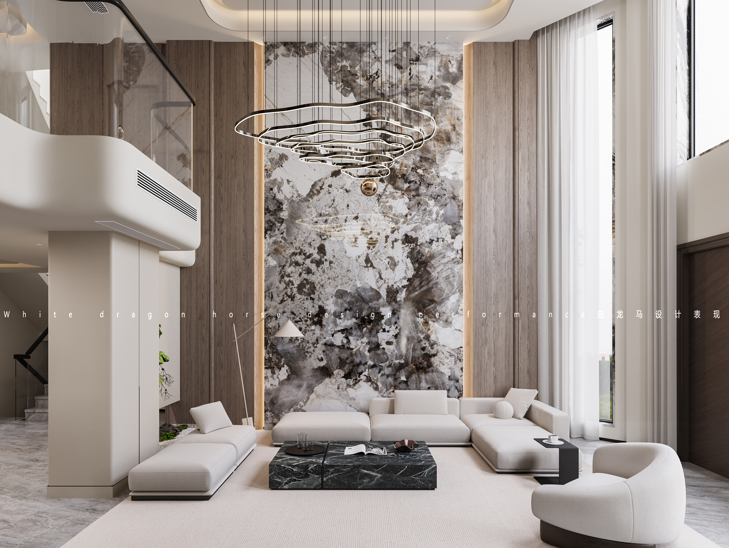 意式别墅家装效果图-7