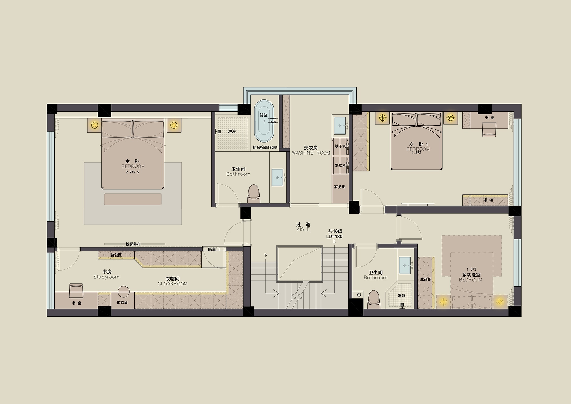 山水之间 · 王艳打造的艺术化别墅空间丨中国无锡丨深白空间设计事务所-11