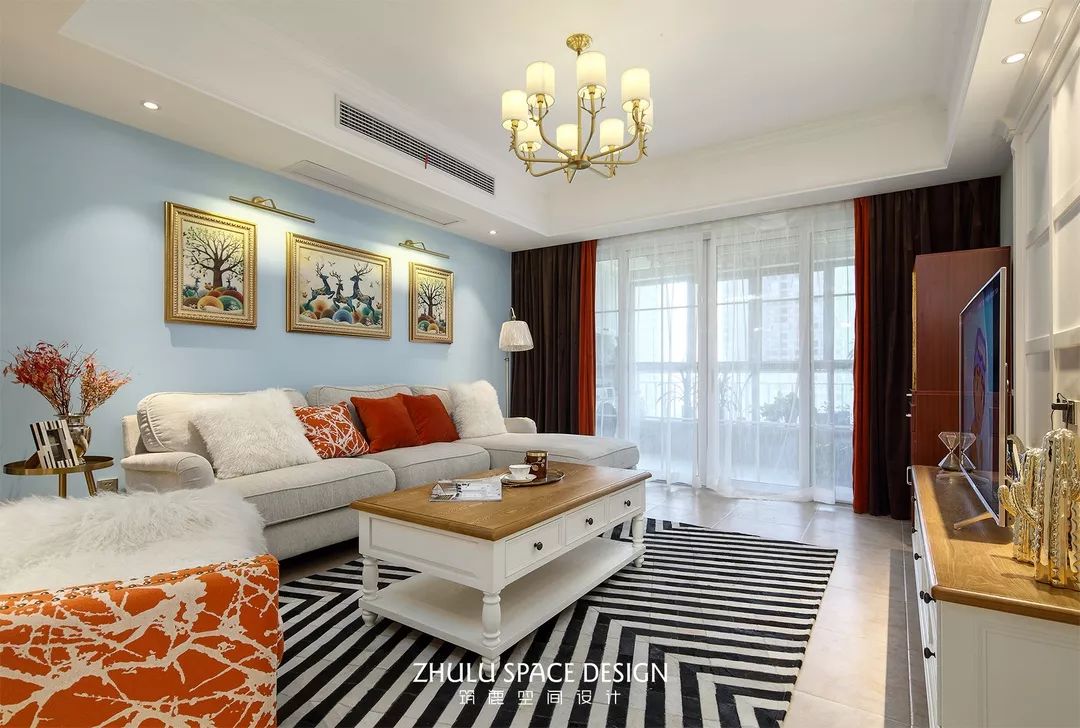 简美混搭风,缔造浪漫温馨家居空间-19