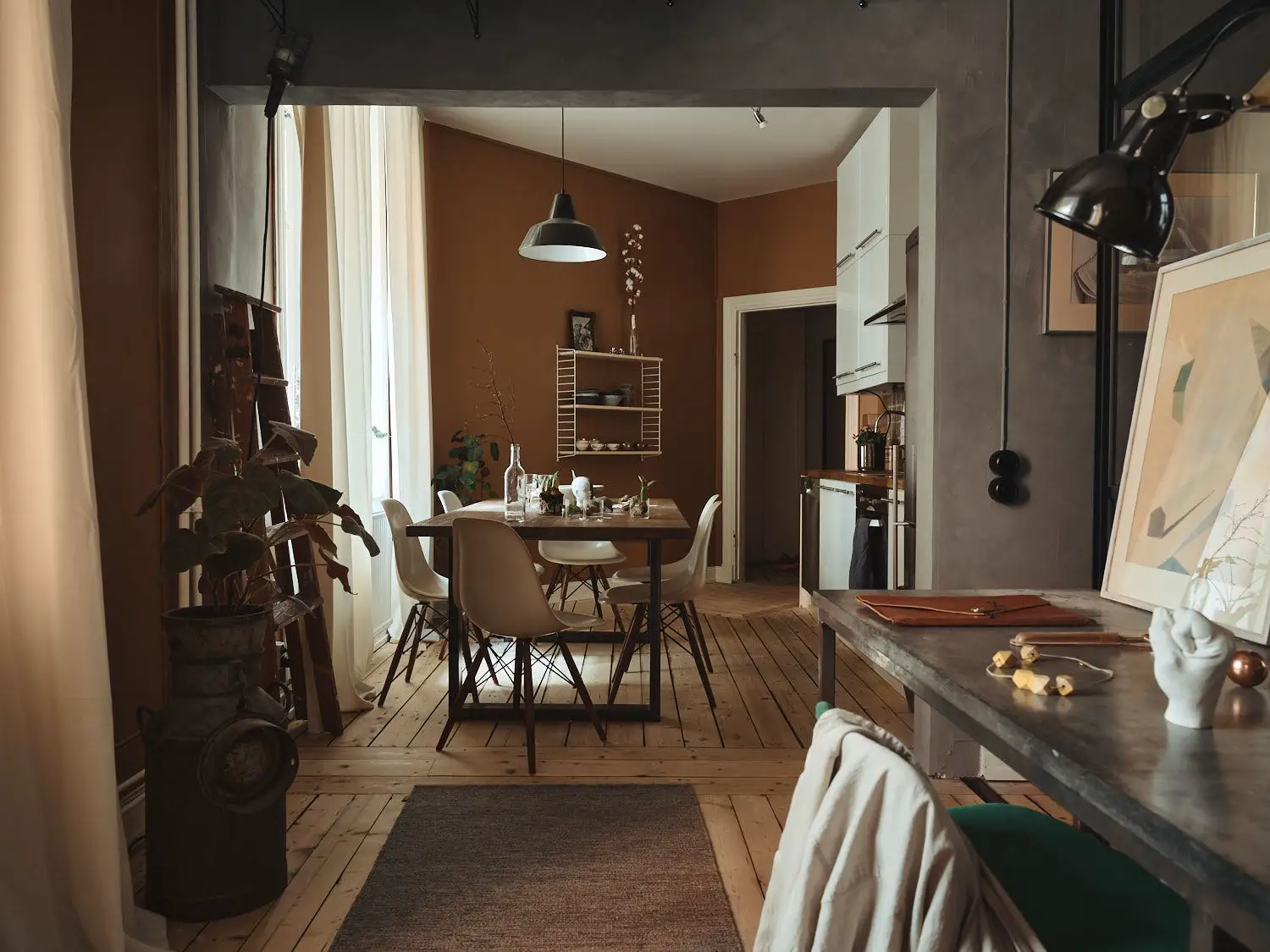 独特装饰风格 | 旧工作室改造的舒适一居室-14