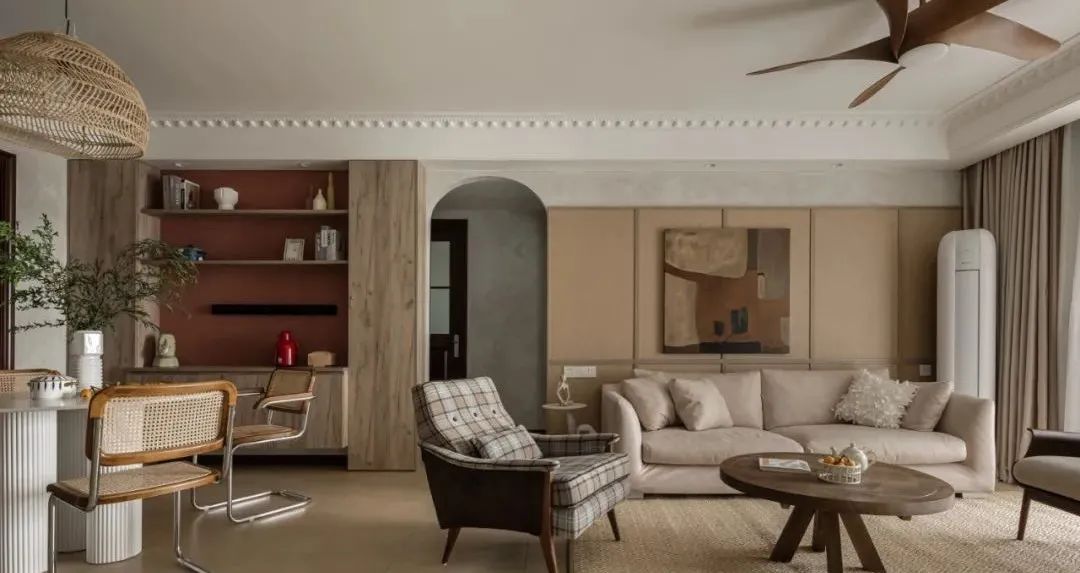 独居复古度假风精装房改造丨中国武汉丨梓维设计-0