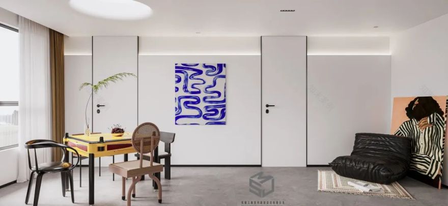 长沙汤臣一品轻奢大平层设计丨中国长沙丨美颂上镜室内建筑设计-51