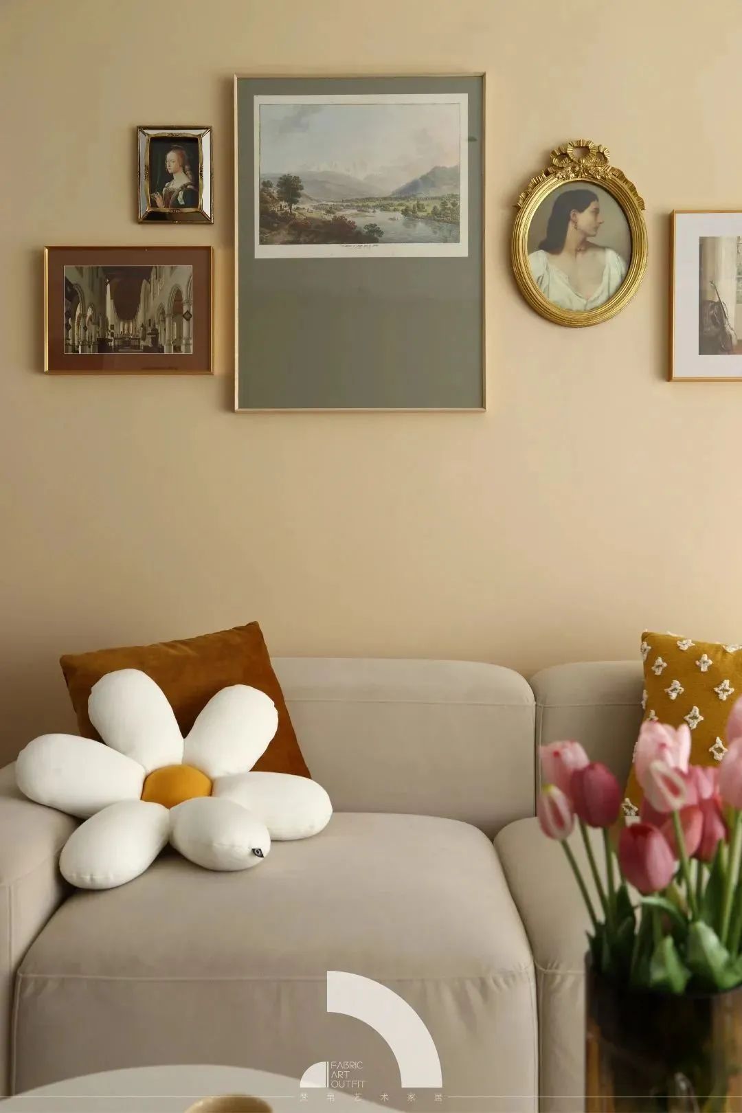 梵帛艺术「焦糖可可」糖果色中古风家居设计-17